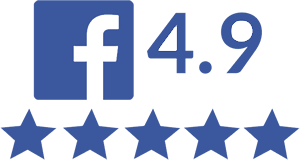 facebook 4.9 stars
